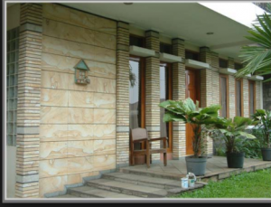Contoh Pemasangan Batu Palem